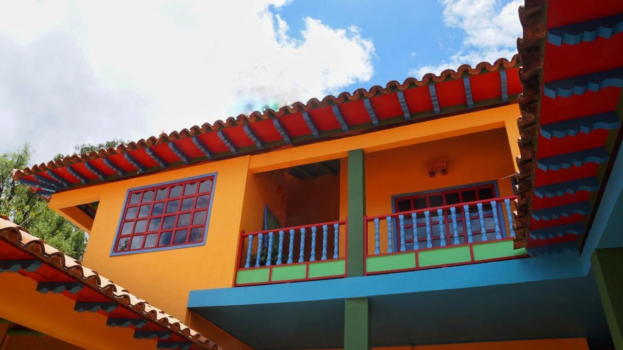 Casona 1865 Hotel Ráquira Eksteriør billede