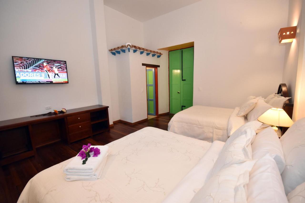 Casona 1865 Hotel Ráquira Eksteriør billede