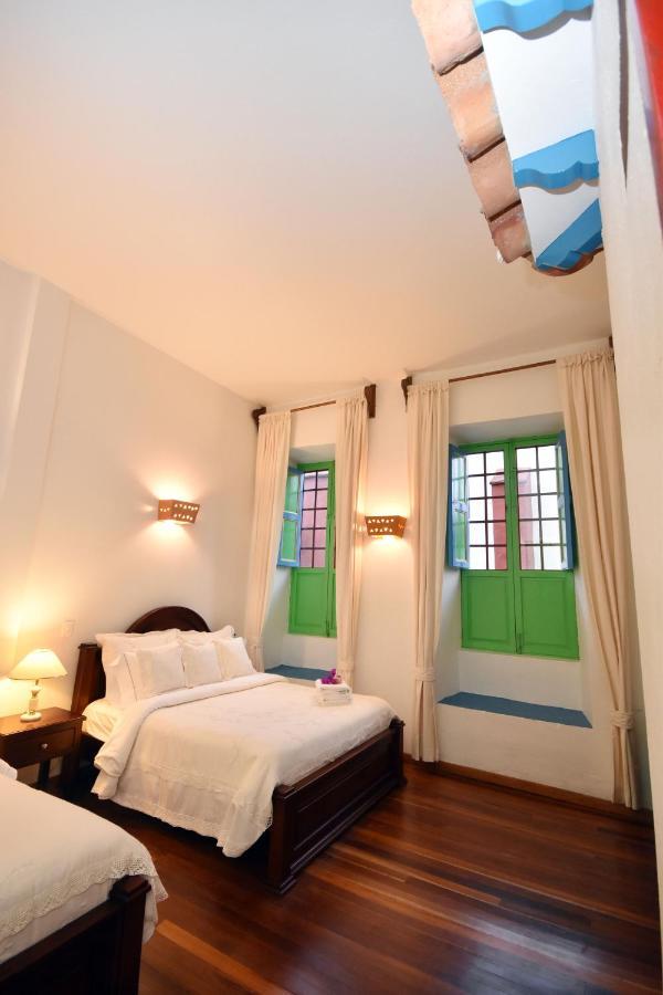 Casona 1865 Hotel Ráquira Eksteriør billede
