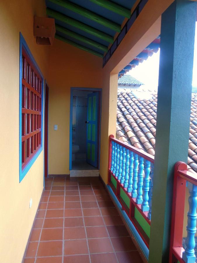 Casona 1865 Hotel Ráquira Eksteriør billede