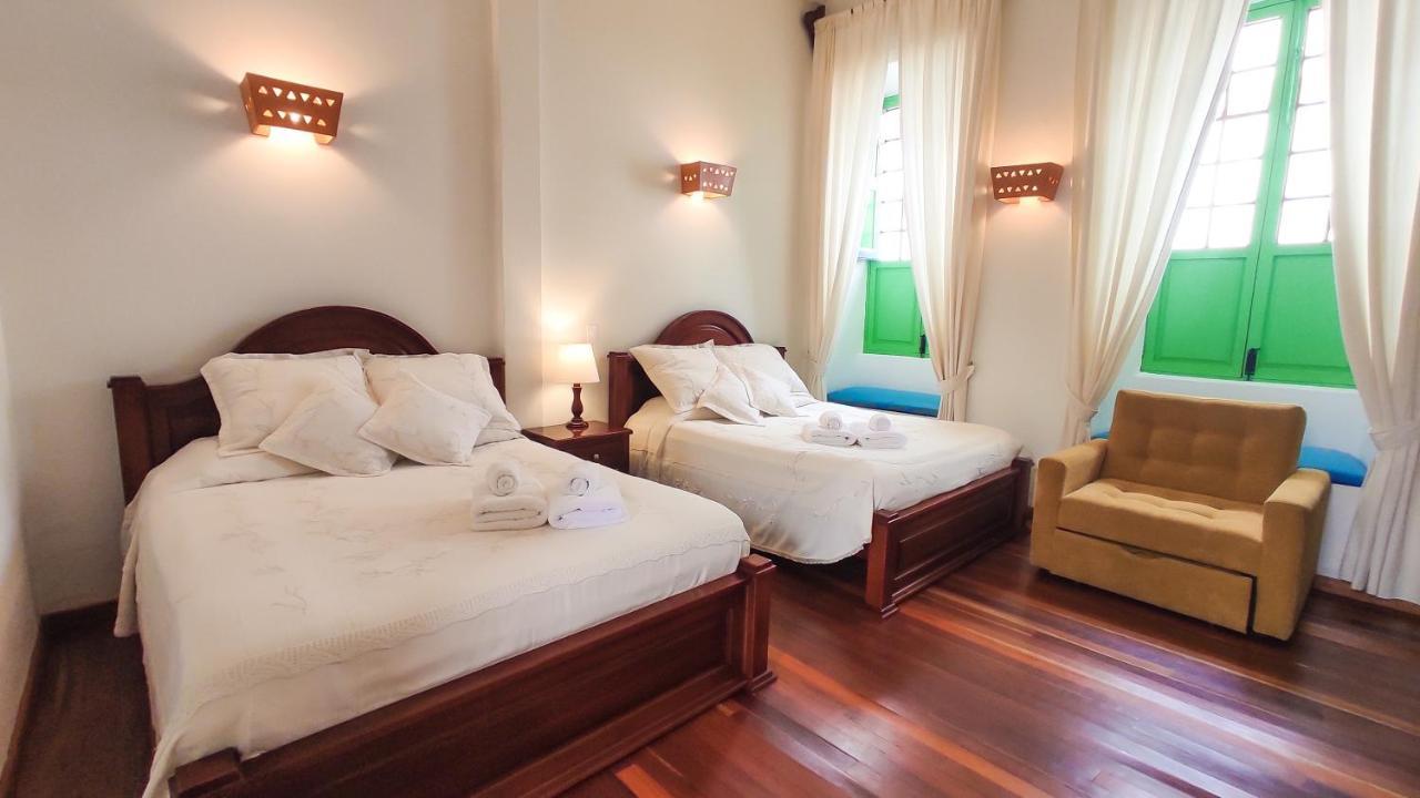 Casona 1865 Hotel Ráquira Eksteriør billede