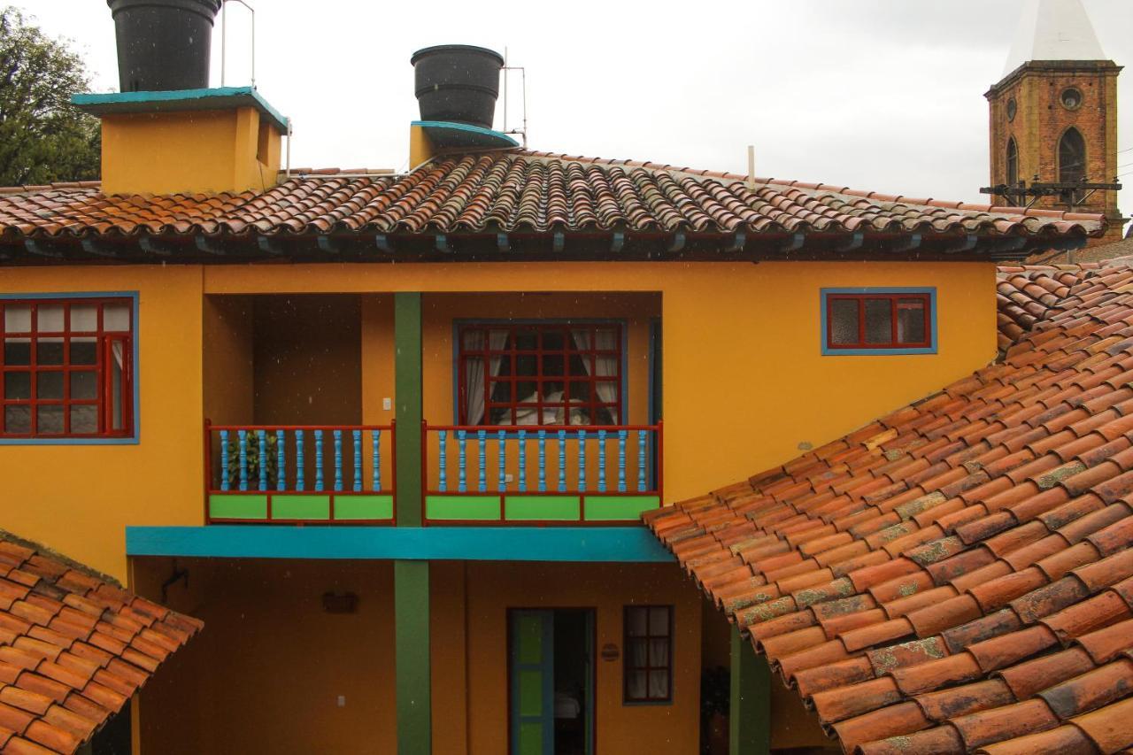 Casona 1865 Hotel Ráquira Eksteriør billede