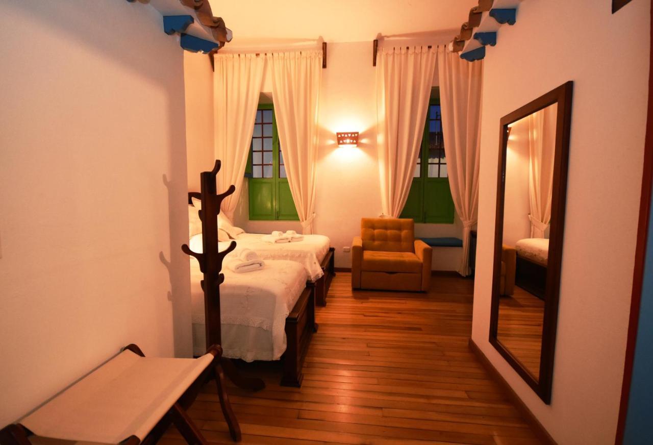 Casona 1865 Hotel Ráquira Eksteriør billede