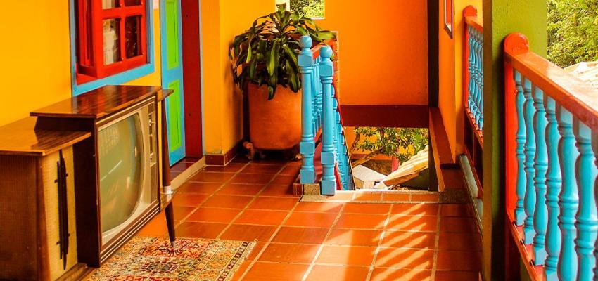 Casona 1865 Hotel Ráquira Eksteriør billede