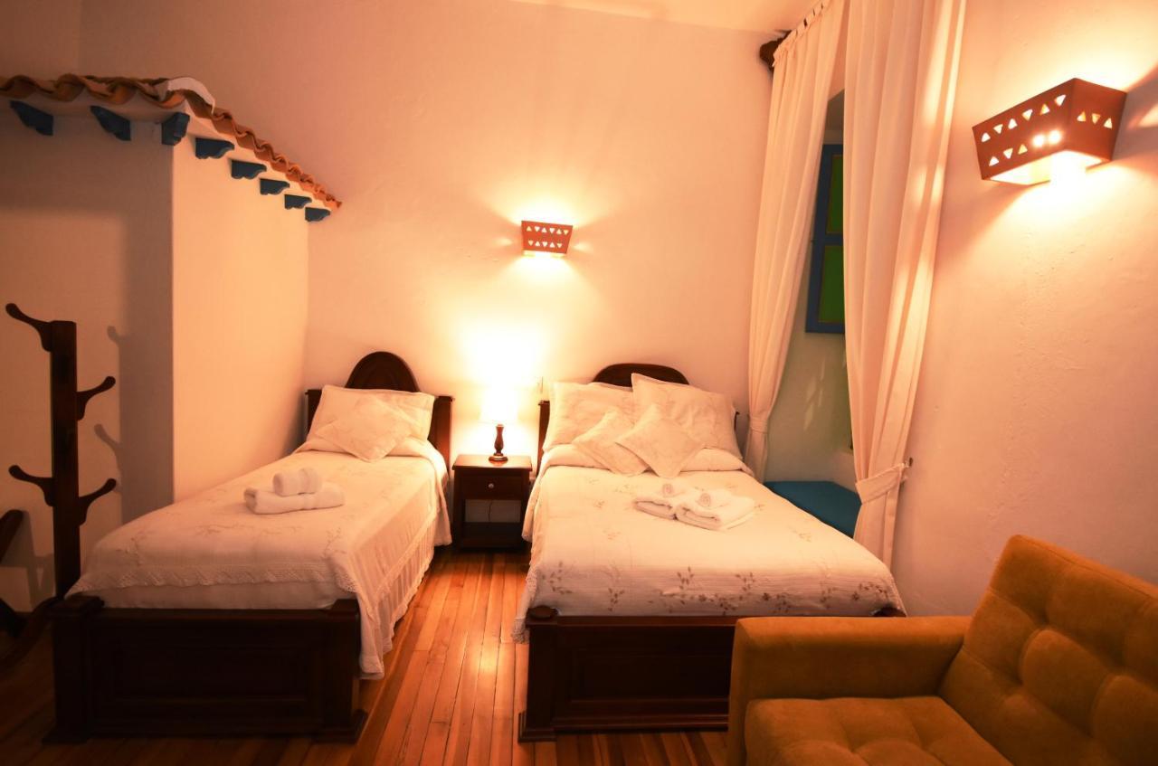 Casona 1865 Hotel Ráquira Eksteriør billede
