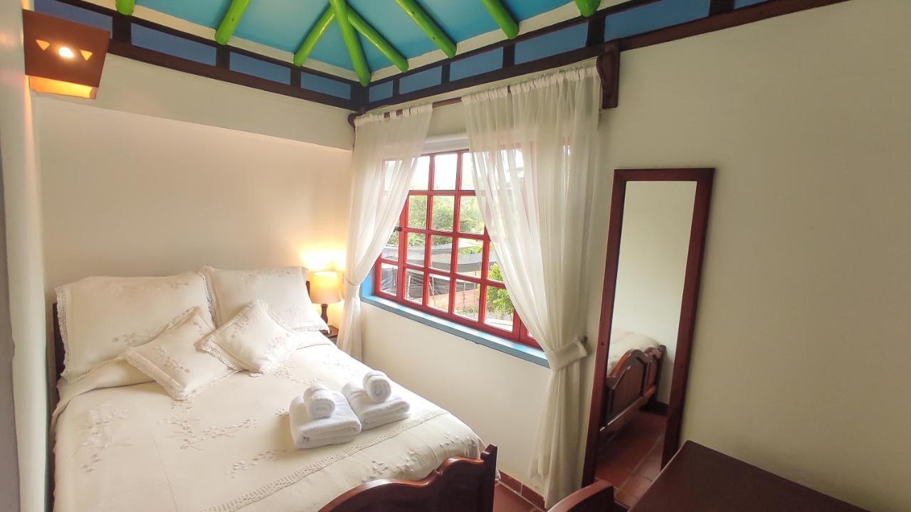 Casona 1865 Hotel Ráquira Eksteriør billede