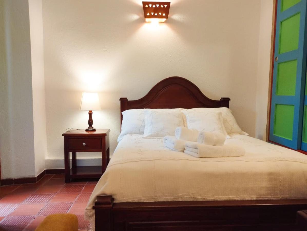 Casona 1865 Hotel Ráquira Eksteriør billede