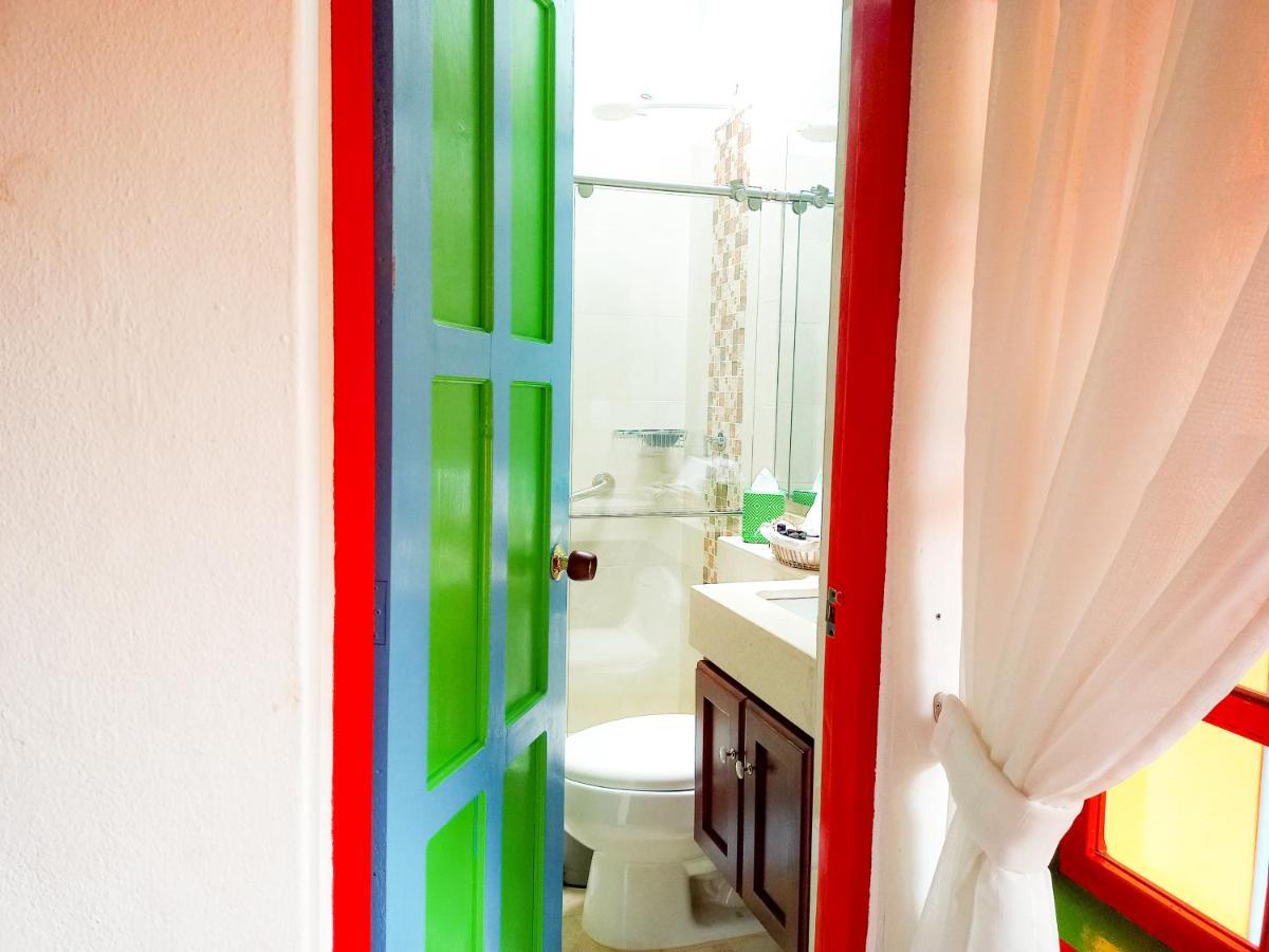 Casona 1865 Hotel Ráquira Eksteriør billede