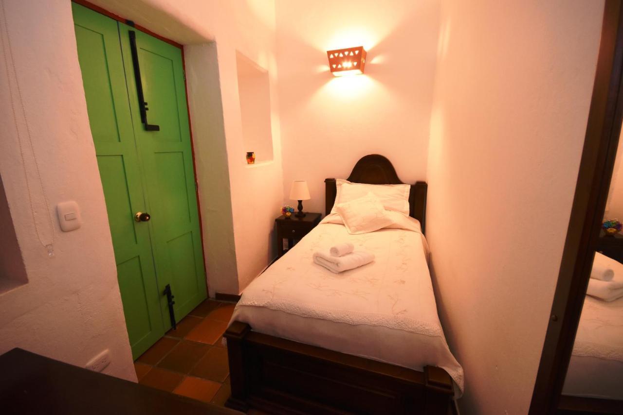 Casona 1865 Hotel Ráquira Eksteriør billede