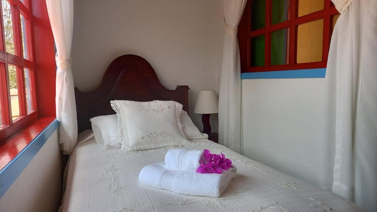 Casona 1865 Hotel Ráquira Eksteriør billede